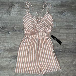 Trixxi Size S Striped Romper